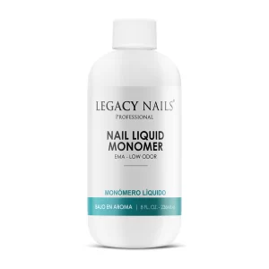 alt="Nail liquid monomer with low odor and EMA formula for acrylic nails"