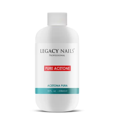 Acetone for nails used by professional nail artists