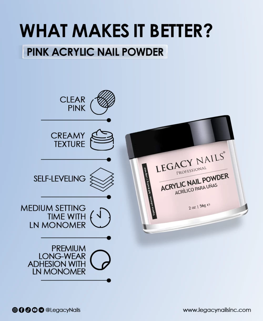 PINK ACRYLIC POWDER - Image 2