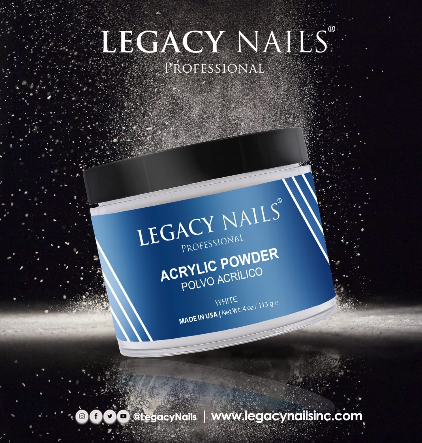 WHITE ACRYLIC POWDER - Image 5