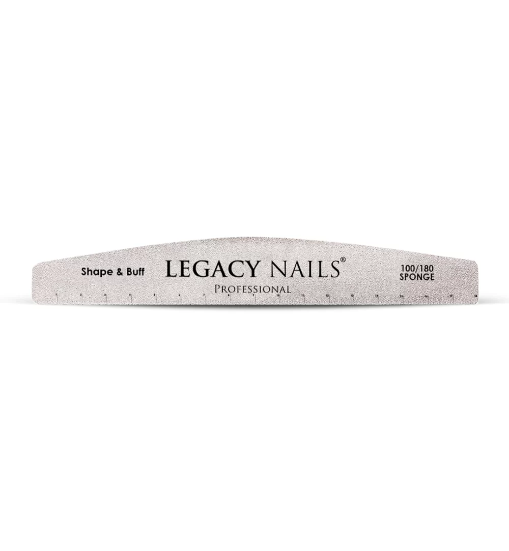 Dual Grit Sponge Nail File for Nail Artists