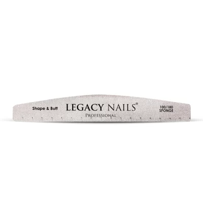 Dual Grit Sponge Nail File for Nail Artists
