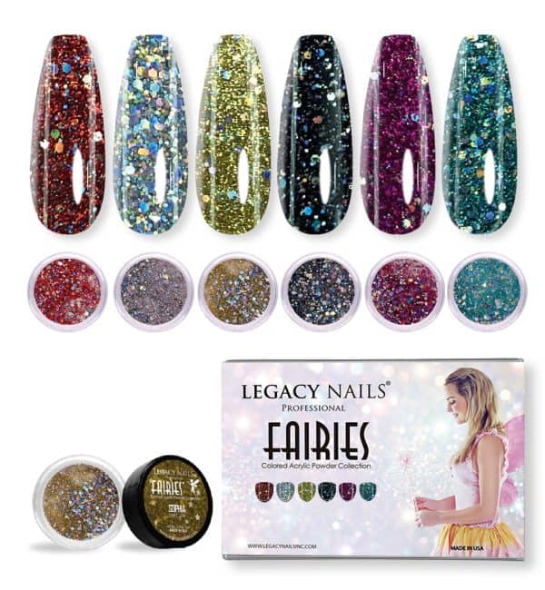 FAIRIES COLORED ACRYLIC COLLECTION