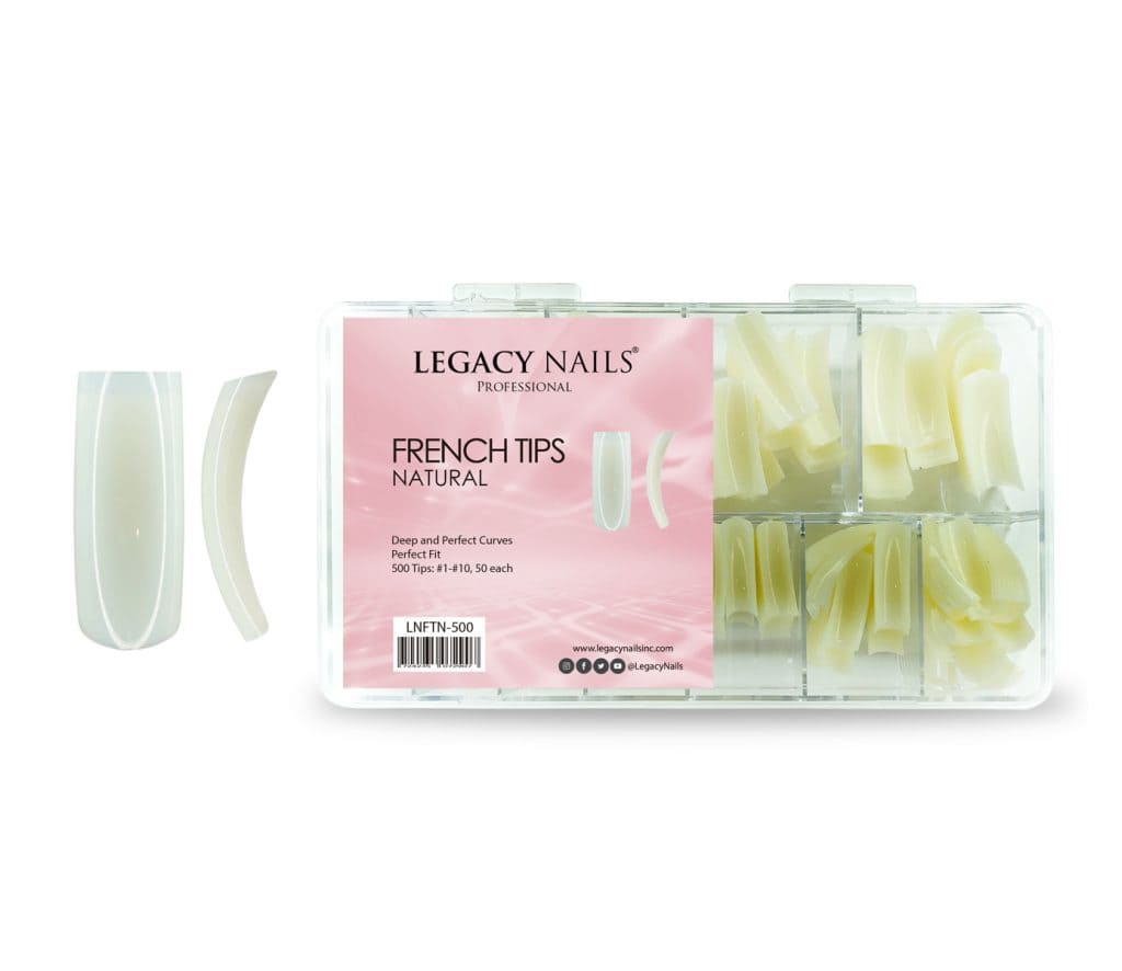 FRENCH NAIL TIPS NATURAL