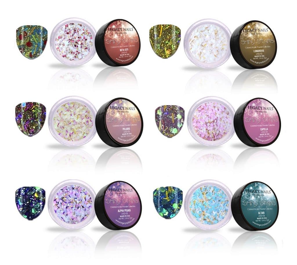 Shiny Stars Colored Acrylic Powder Collection - Image 4