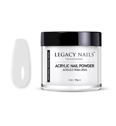 white acrylic nail powder for professional nails