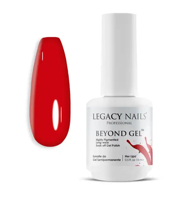 BEYOND GEL Soak-Off Gel Nail Polish – Highly pigmented, long wear & fast removal - Her lips!