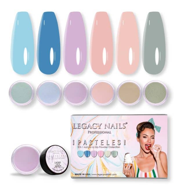 Pasteles 2 in 1 Acrylic & Dip Powder Collection