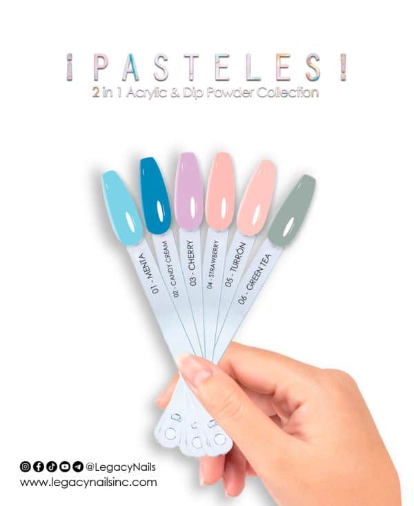 Pasteles 2 in 1 Acrylic & Dip Powder Collection - Image 3