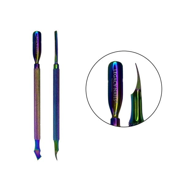 MULTICOLOR 2-IN-1 CUTICLE PUSHER