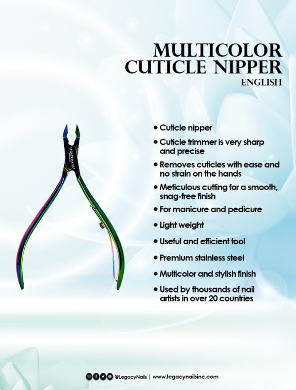 Multicolor Cuticle Nipper - Image 3