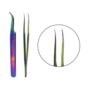 Multicolor Tweezer For Eyelashes and Nails