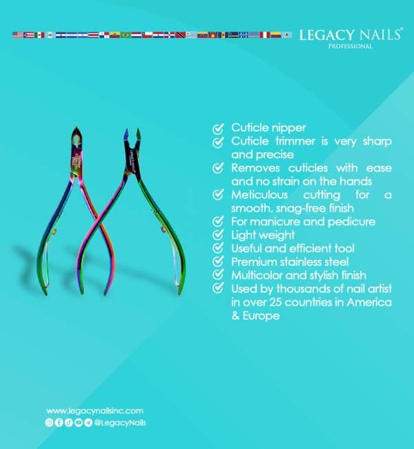 Multicolor Cuticle Nipper - Image 2