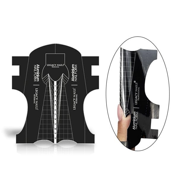 ALUMINIUM NAIL SCULPTING FORM-300 UNITS