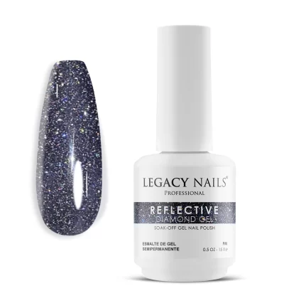 Reflective Diamond Gel Nail Polish - Highly Pigmented - PM