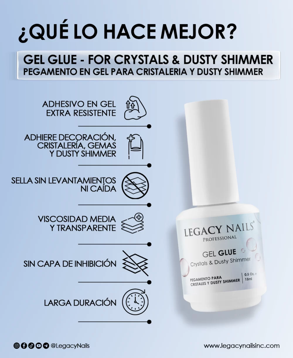 Gel Glue for Crystals
