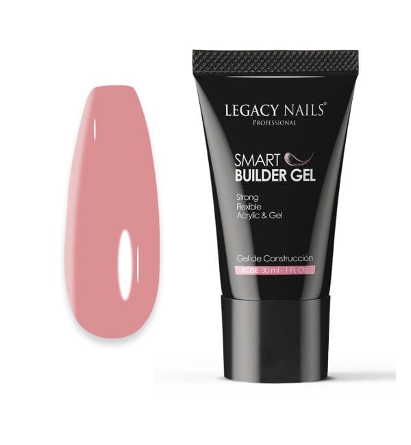 Smart Builder Gel – Hybrid Acrygel for Flawless Nails - ROSE