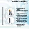 FLAT GEL BRUSH #4 WITH SPATULA - Image 4