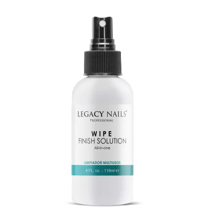 Wipe Finish Nail Solution for nail artists and tools