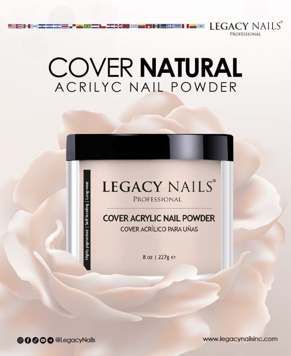 COVER NATURAL ACRYLIC NAIL POWDER - Image 2