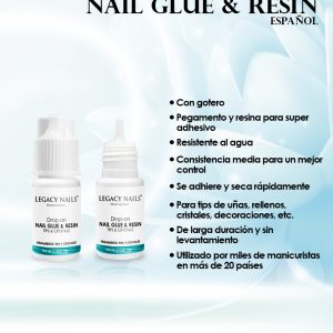 NAIL GLUE & RESIN DROP-ON