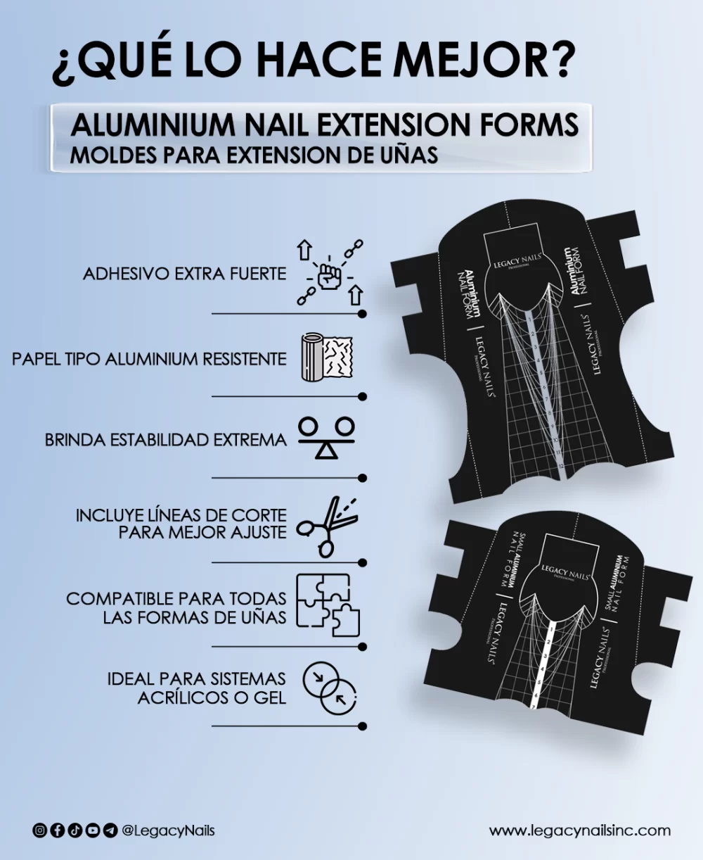 SMALL ALUMINIUM NAIL FORM-300 UNITS - Image 2