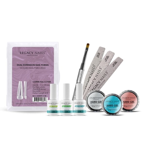 DUAL + HARD GEL NAIL KIT