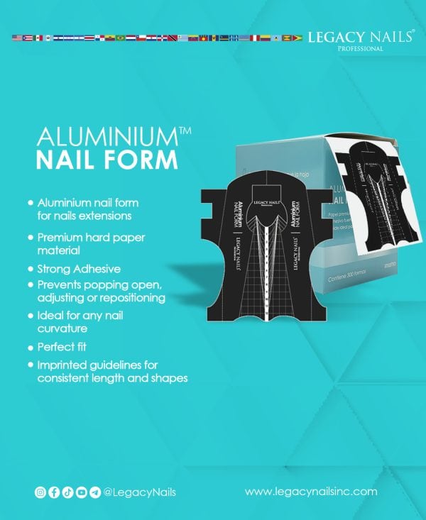 SMALL ALUMINIUM NAIL FORM-300 UNITS - Image 2