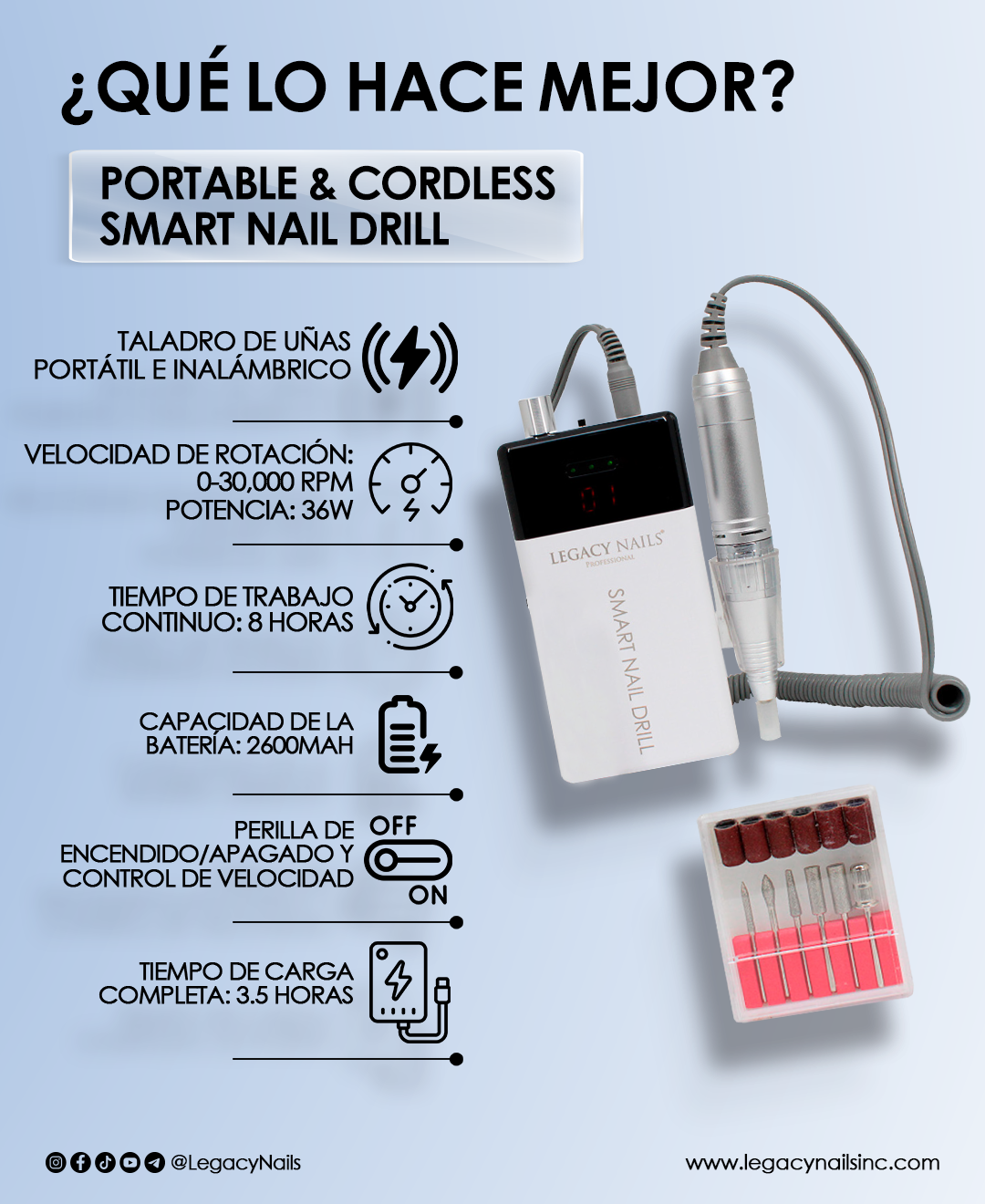 SMART NAIL DRILL 2 Smart Nail Drill