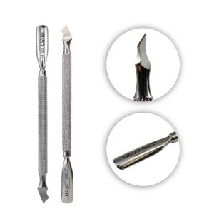 PROFESSIONAL SILVER 2 IN 1 CUTICLE PUSHER