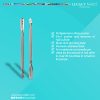 PROFESSIONAL SILVER 2 IN 1 CUTICLE PUSHER - Image 2