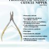 PROFESSIONAL GOLDEN CUTICLE NIPPER - Image 4