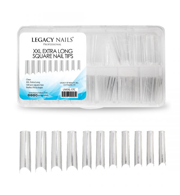xxl extra long square nail tips