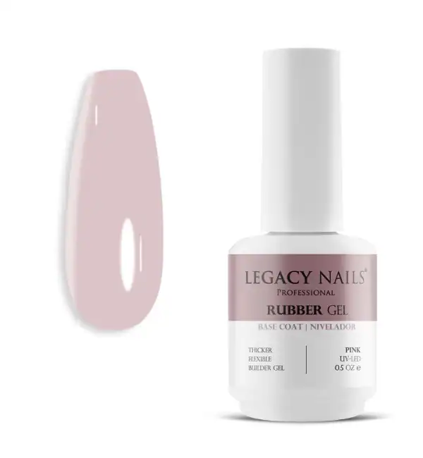 Rubber Base Gel for Nails - PINK