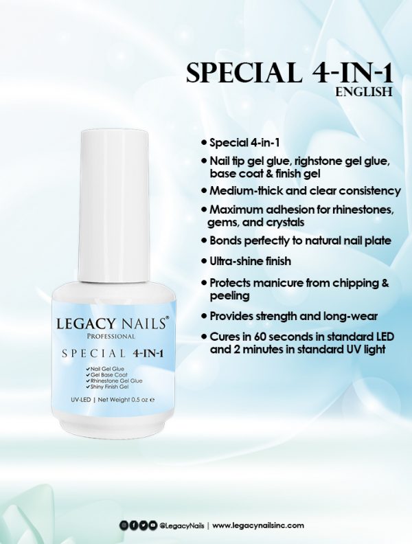 special 4 in 1 finish gel eng