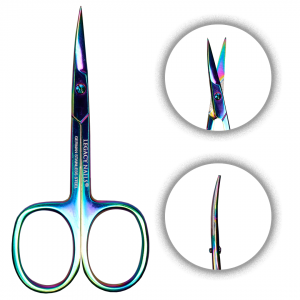 Professional curve-tip cuticle scissors