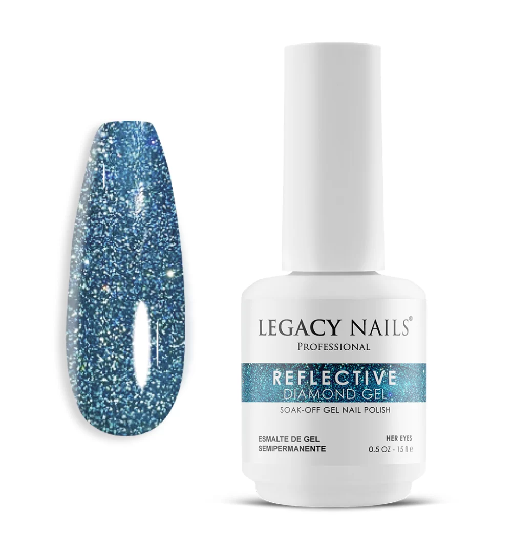 Reflective Diamond Gel Nail Polish for Nail Artists