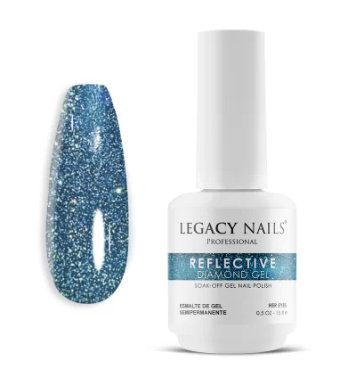 Reflective Diamond Gel Nail Polish for Nail Artists