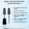 SILICONE POLISHER BIT FOR RUSSIAN MANICURE - Image 4