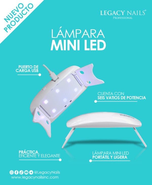 MINI LED NAIL LAMP - Image 3