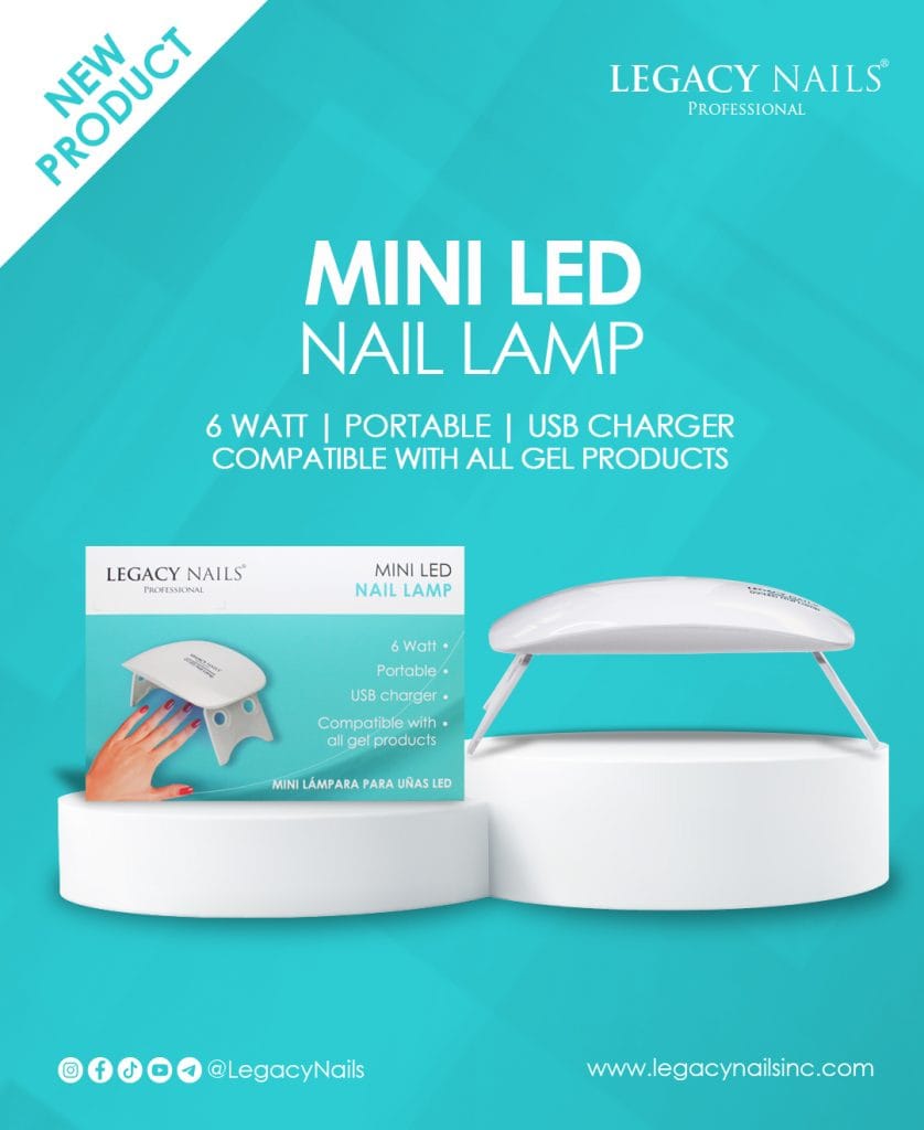The ultimare portable solution for flawless gel nails! 5 Mini Led Nail Lamp 03