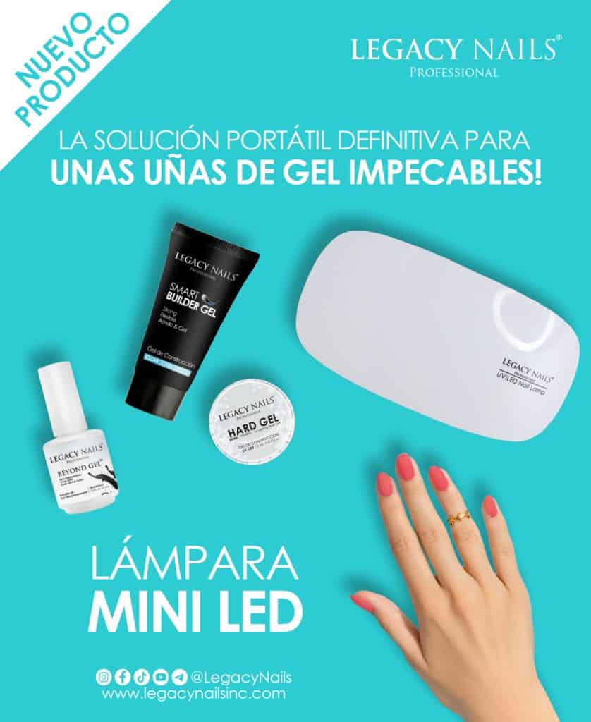 La solución portátil definitiva para unas uñas de gel impecables 3 Mini Led Nail Lamp 04 Esp 1