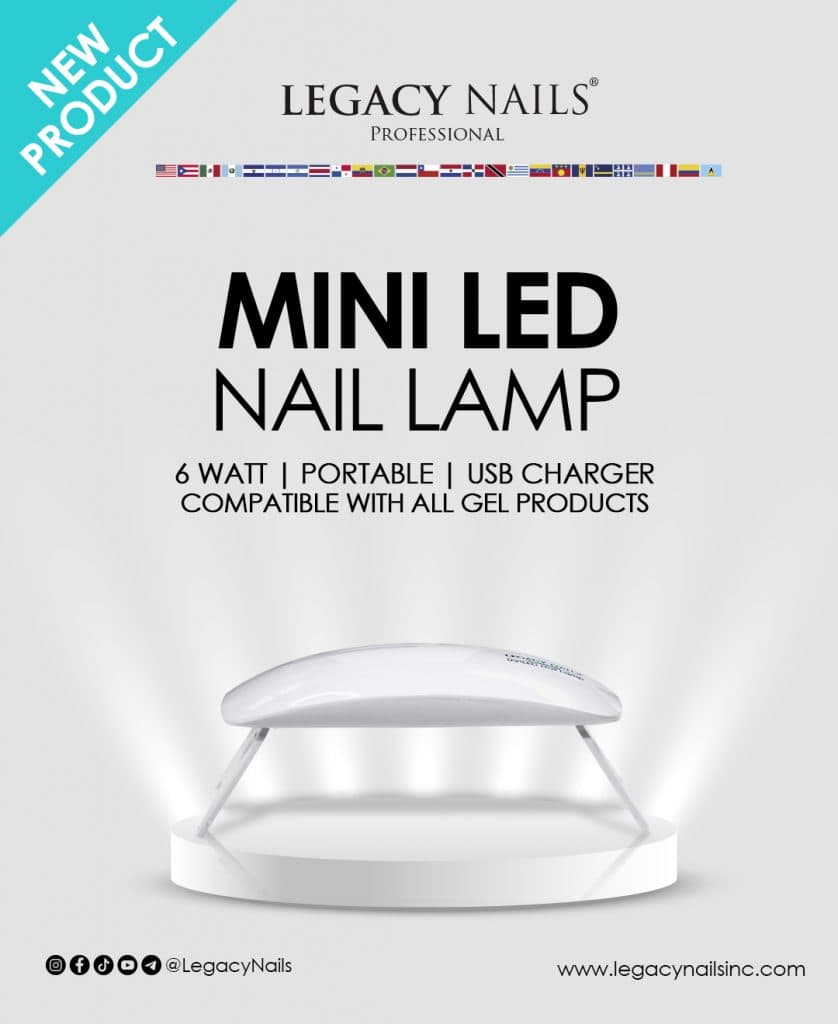 The ultimare portable solution for flawless gel nails! 3 Mini Led Nail Lamp 2