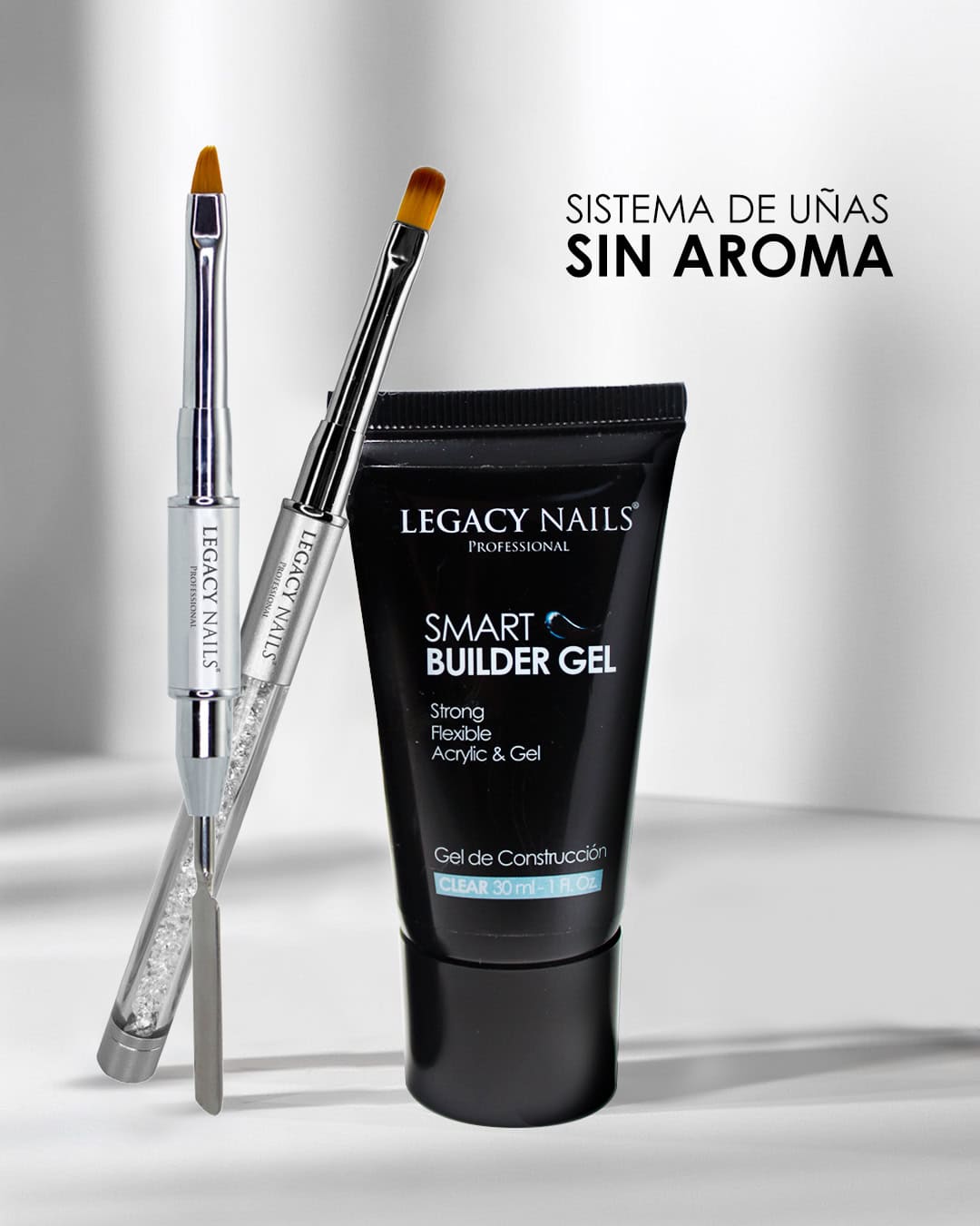 Domina el Arte del Encapsulado Perfecto de Uñas con LEGACY: Descubre Nuestro Smart Builder Gel Clear