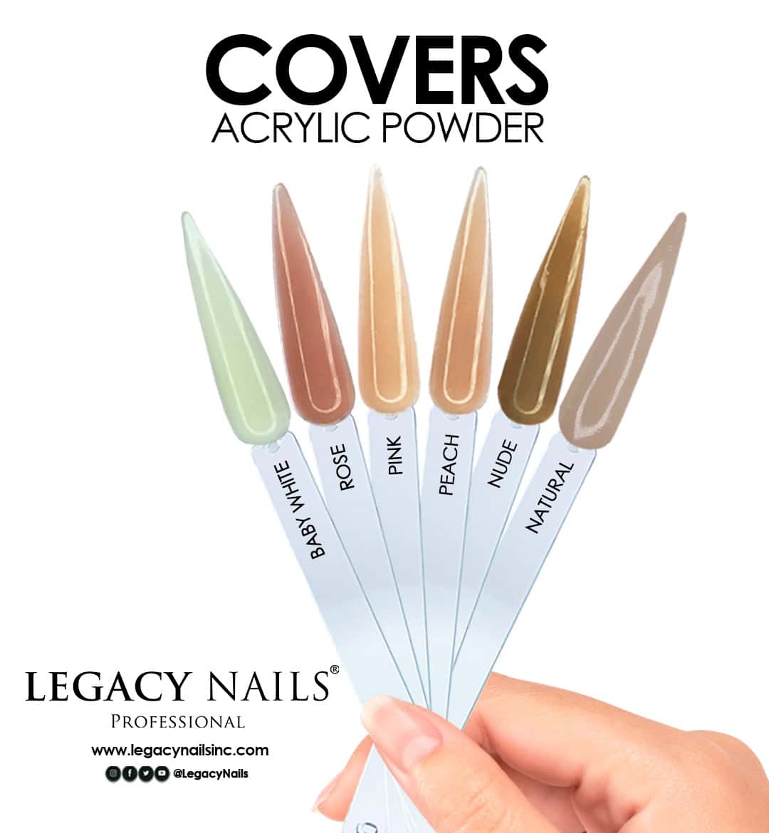 Elevate Your Style with the Elegance of LEGACY NAILS’ Cover Acrylic Powders