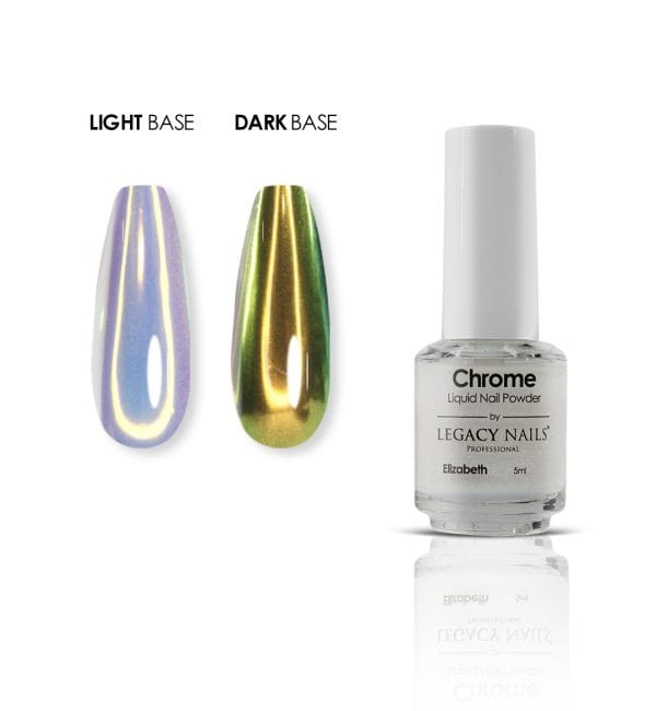CHROME LIQUID NAIL POWDER - ELIZABETH