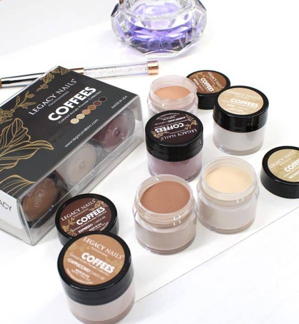 COFFEES COLORED ACRYLIC NAIL POWDER COLLECTION - Image 3