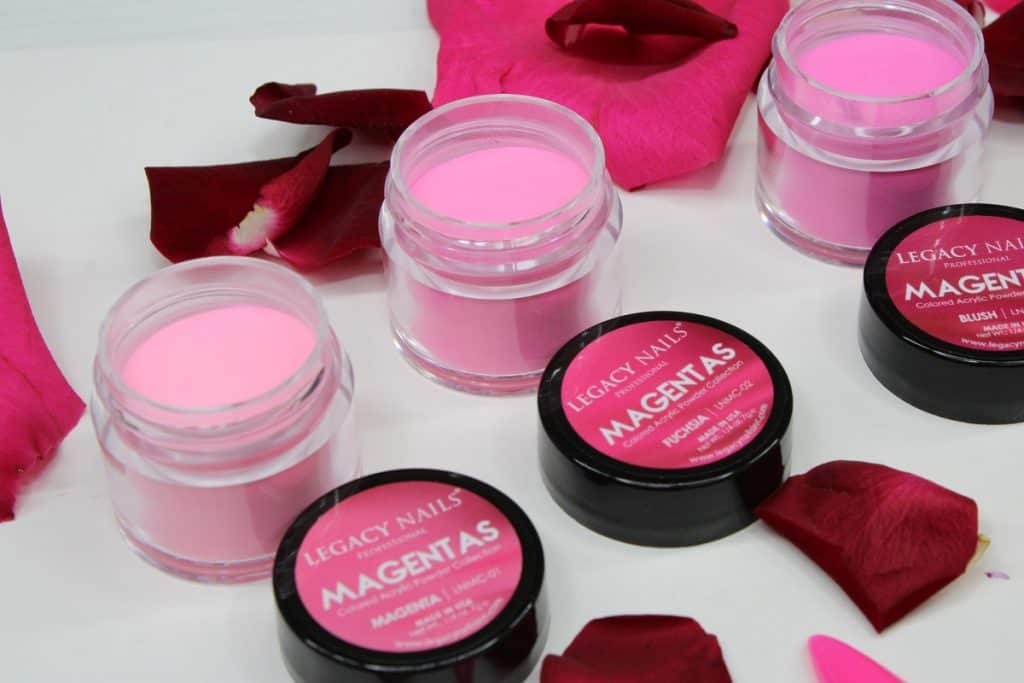 MAGENTAS COLORED ACRYLIC NAIL POWDER COLLECTION - Image 4