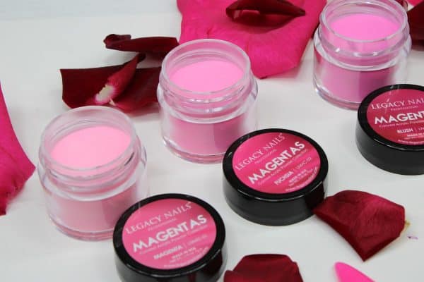 MAGENTAS COLORED ACRYLIC NAIL POWDER COLLECTION - Image 4