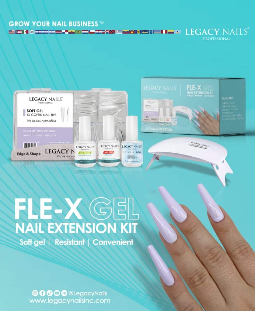 Discover the Magic of Perfect Nails at Home: Fle-X Gel - Soft Gel Nail Kit 4 FLE X GEL 06